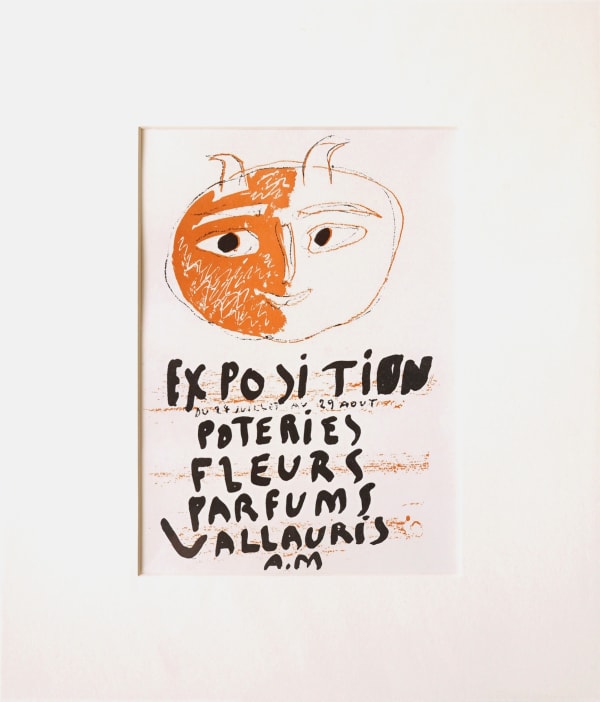 Pablo Picasso, Exposition Poteries Fleurs, 1959