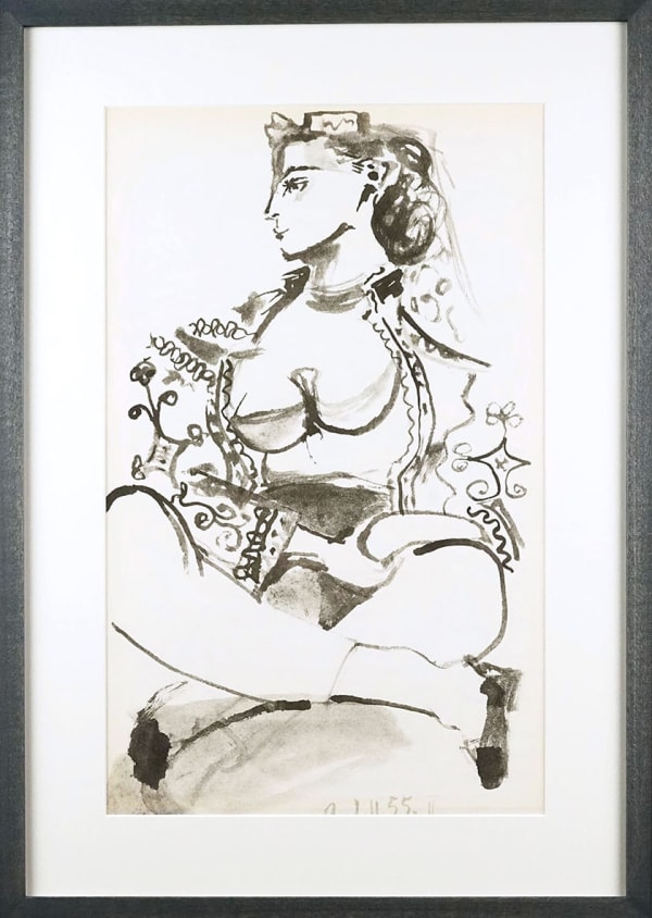 Pablo Picasso, Carnet de Californie - 21.11.55 II, 1959