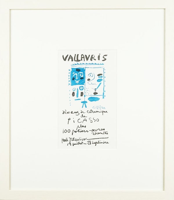 Pablo Picasso, Dix Ans De Céramiques De Picasso, Vallauris 1958, 1959