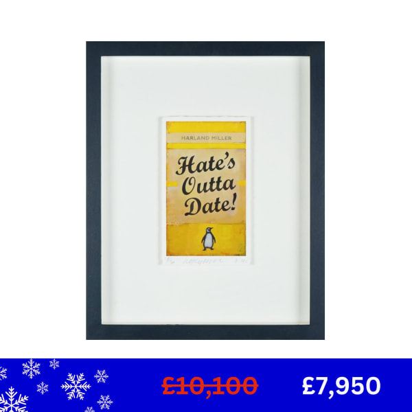 Harland Miller, Hate's Outta Date!, 2017