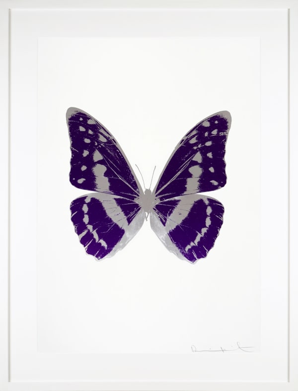 Damien Hirst, The Souls III [Imperial Purple/Silver Gloss], 2010