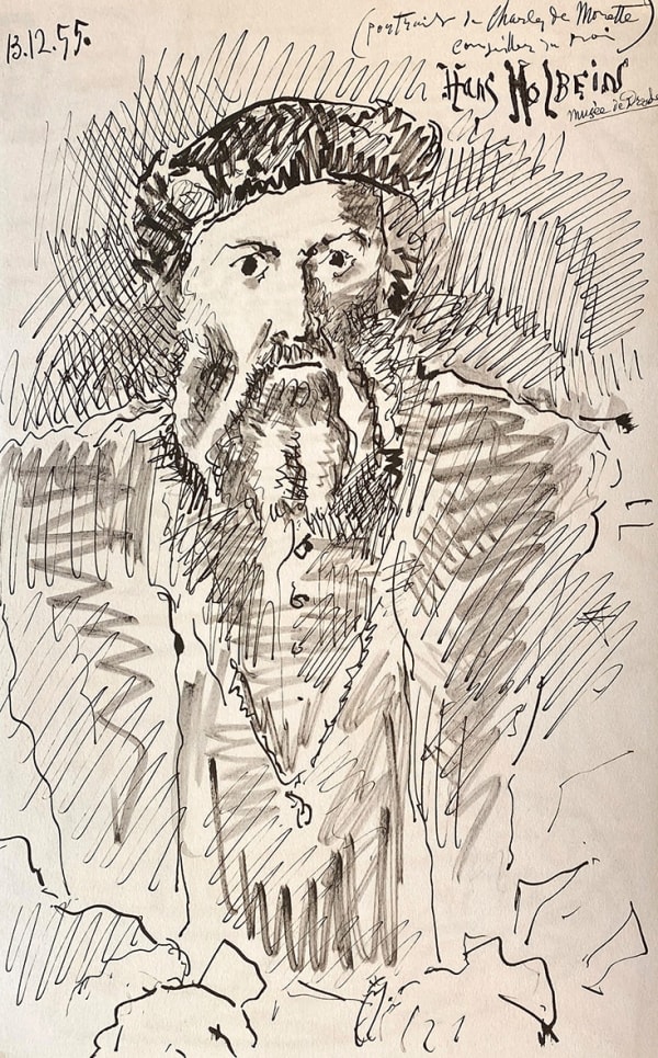 Pablo Picasso, Carnet de Californie - 13.12.55, 1959