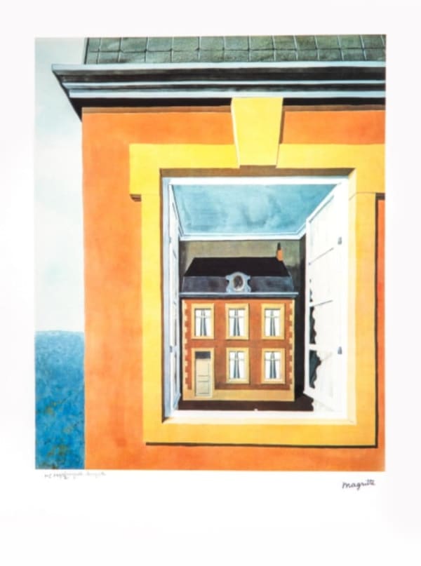 Rene Magritte, L'Éloge de la dialectique, from La philosophie et la peinture de René Magritte, 1979-80