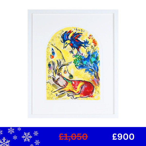 Marc Chagall, Jerusalem Windows: Naphtali, 1962