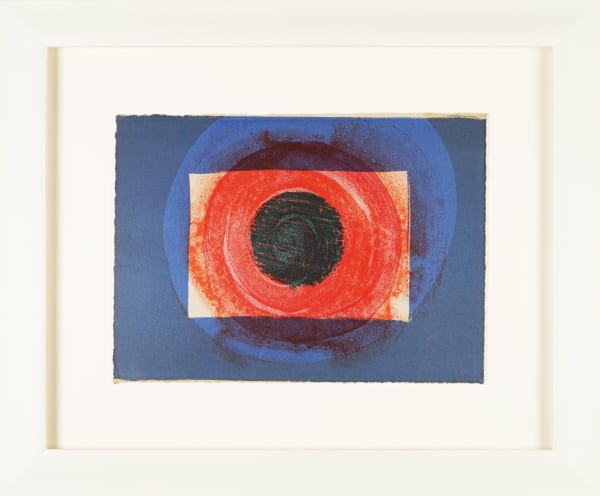 Howard Hodgkin, "Sun" from More Indian Views, 1976