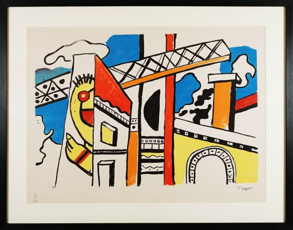 Fernand Leger, La Ville: Le Viaduc, 1959