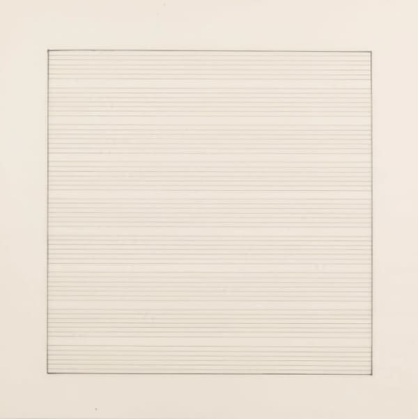 Agnes Martin, Untitled III from Paintings and Drawings 1974-1990, 1991