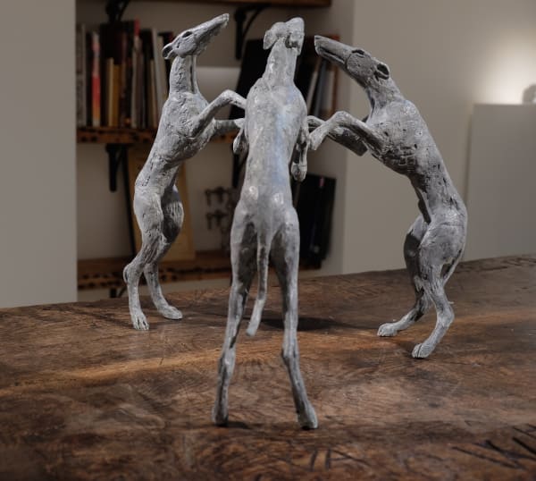 Sophie Ryder, Dancing Dogs, 2015