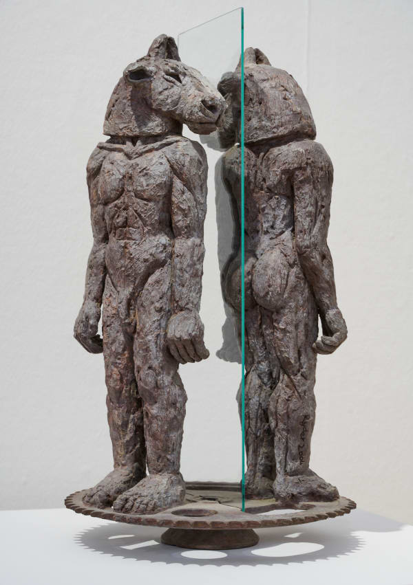 Sophie Ryder, Minotaur in a Mirror, 2004