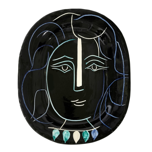 Pablo Picasso, Visage de femme (A. R. 220), 1953