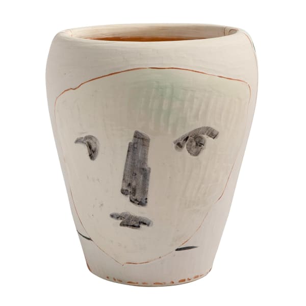 Pablo Picasso, Visage et hibou (A. R. 407), 1958