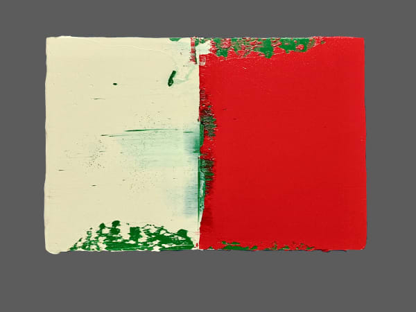 Prayer Book in Cream & Red over Green