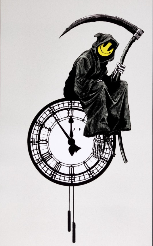 Banksy, Grin Reaper, 2005