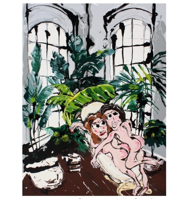 Mary Ronayne, A Moment of Passion in the Conservatory, 2022