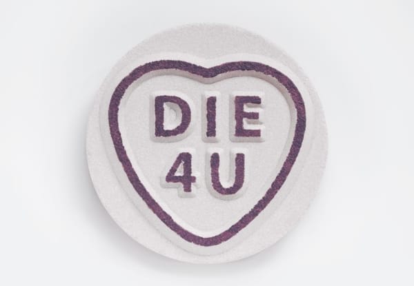 Bran Symondson, White DIE 4 U 'Sculps', 2021