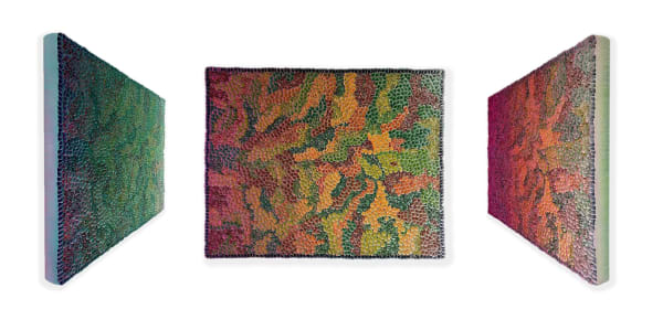 Zhuang Hong Yi Radiant Serenity, 2024 Acrylic on Fine Rice Paper 130 x 160 cm 51 1/8 x 63 in