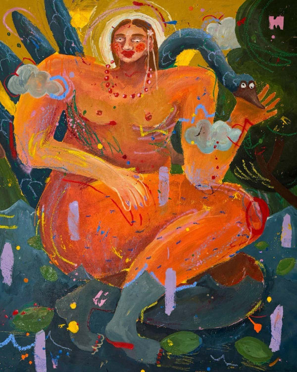 Iryna Maksymova, Bathing, 2024