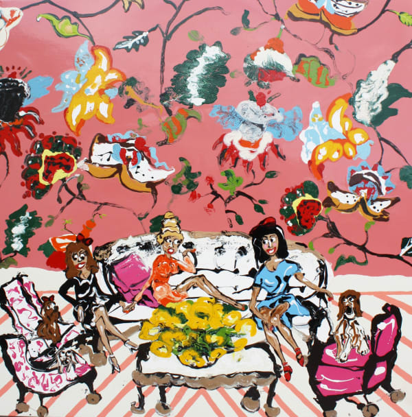 Mary Ronayne, Afternoon Tea with Angelique, 2023