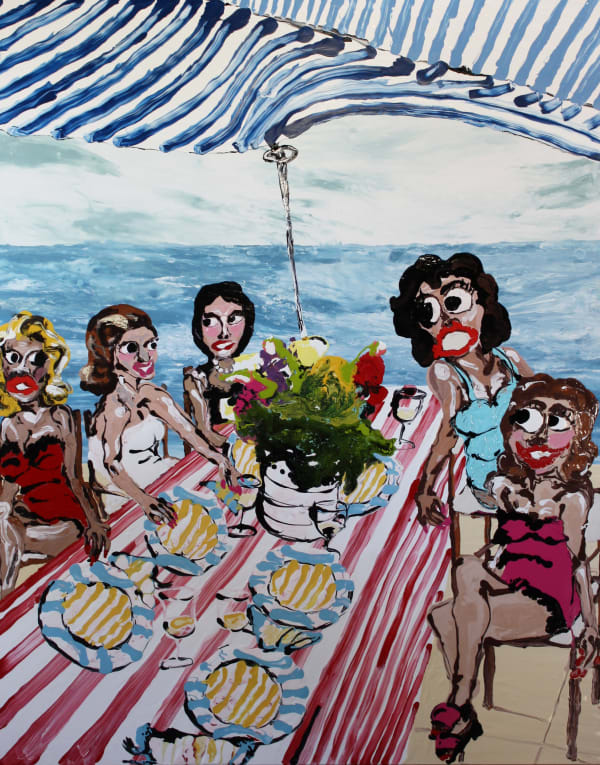 Mary Ronayne, Celeste's Liquid Lunch with Friends, 2021