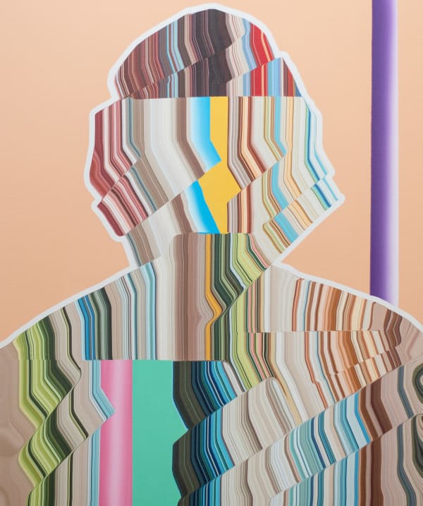 Ryosuke Misawa THE MEMORY OF THE DAY, 2023 Mixed Media Giclee / Acrylic On Canvas 72 x 60 cm 28 3/8 x 23 5/8 in