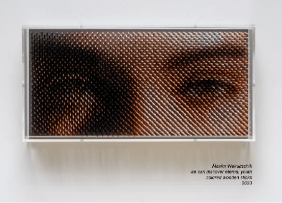 Maxim Wakultschik, We can discover eternal youth, 2023