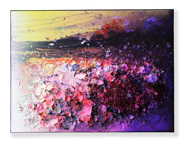 Zhuang Hong Yi Untitled, 2019 Acrylic on fine rice paper mounted on canvas 152 x 202 cm 59 7/8 x 79 1/2 in