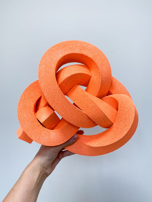 Emily Stollery, Untitled (Neon Orange), 2020