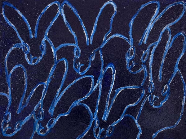 Hunt Slonem, Tanzenite, 2018