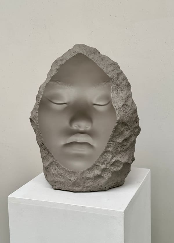 Alejandro Monge I.S., 2024 Fiberglass, Concrete and Pigments 40 x 25 x 20 cm 15 3/4 x 9 7/8 x 7 7/8 in