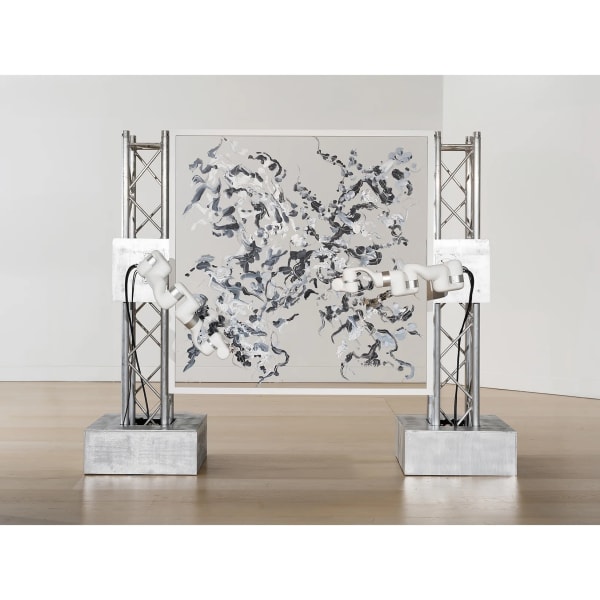 Sougwen Chung, Spectral - Oscillation 1, 2024