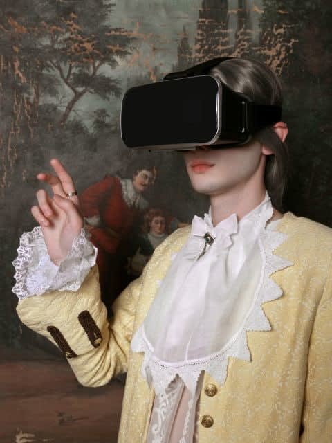Romina Ressia Virtual Reality, 2023 Archival pigment print. 45 x 60 cm 17 3/4 x 23 5/8 in