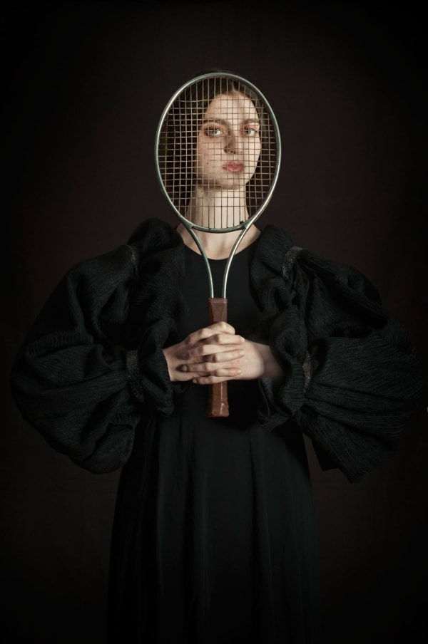 Romina Ressia, Woman Playing Tennis