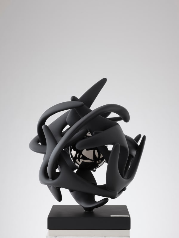 Gianfranco Meggiato Sfera Quantica, 2022 Painted bronze D 60 cm D 23 5/8 in (Edition record)