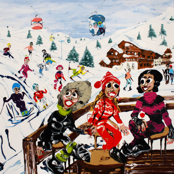 Mary Ronayne, On the Piste, 2021