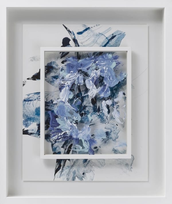 Sougwen Chung, Wave Study 12 , 2023