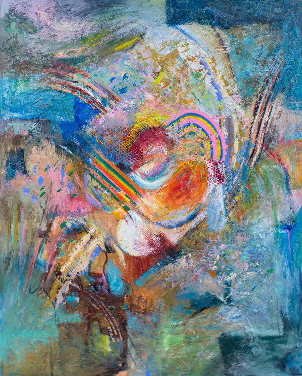Ilhwa Kim The Last Pianism, 2025 Acrylic and Paper 162 x 130 cm 63 3/4 x 51 1/8 in