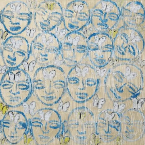 Hunt Slonem, Siddharta & Butterflies