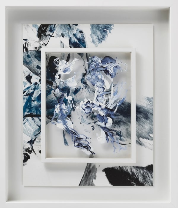 Sougwen Chung, Wave Study 2 , 2023