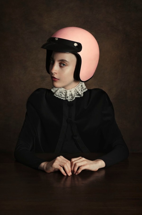 Romina Ressia, Pink helmet