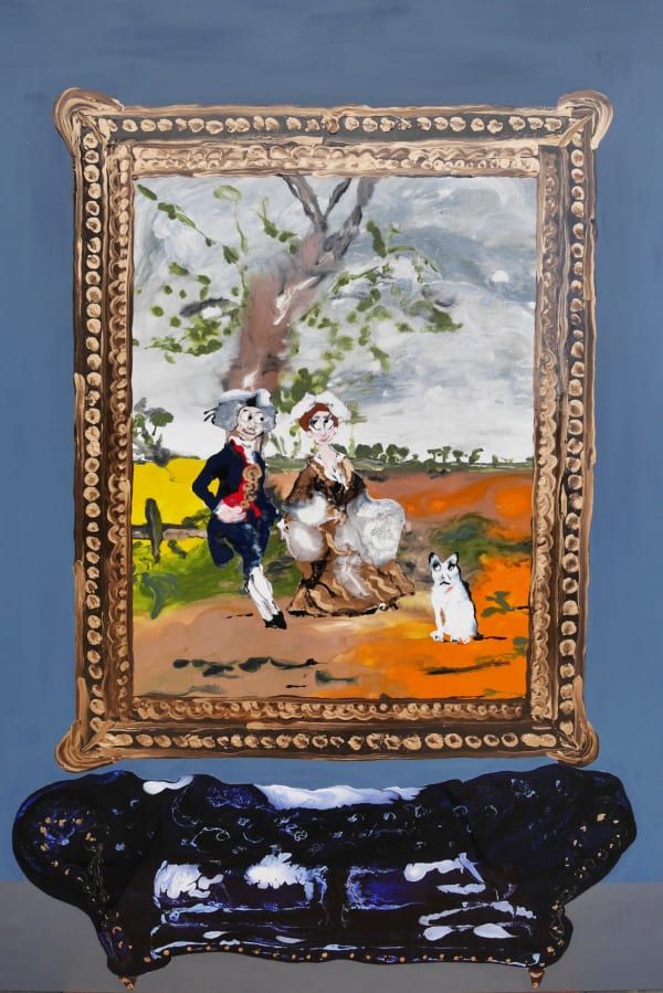 Mary Ronayne, Gainsborough with Settee Series, 2023