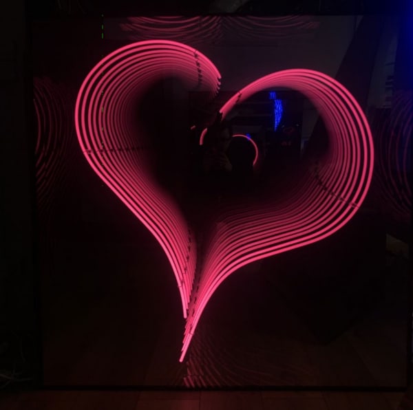 Emmanuelle Rybojad, INFINITY HEART - Pink 2018
