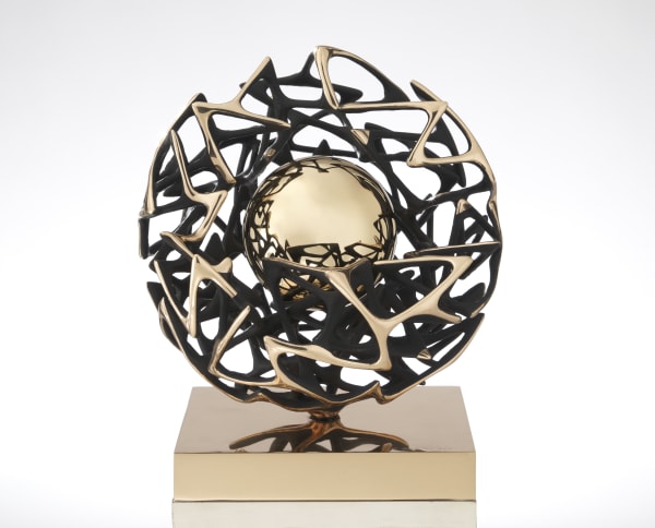 Gianfranco Meggiato Sfera Vega Bronze D 40 cm D 15 3/4 in