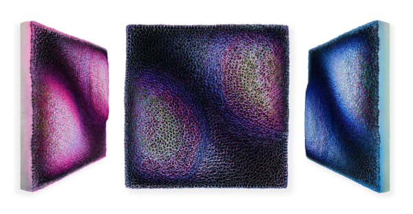 Zhuang Hong Yi New Dusk, 2025 Acrylic on rice paper 135 x 135 cm 53 1/8 x 53 1/8 in