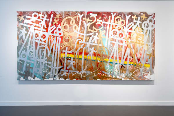 RETNA, Untitled Diptych, 2020