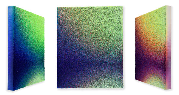 Zhuang Hong Yi Verdant Mirage, 2024 Acrylic on fine rice paper 150 x 120 cm 59 x 47 1/4 in
