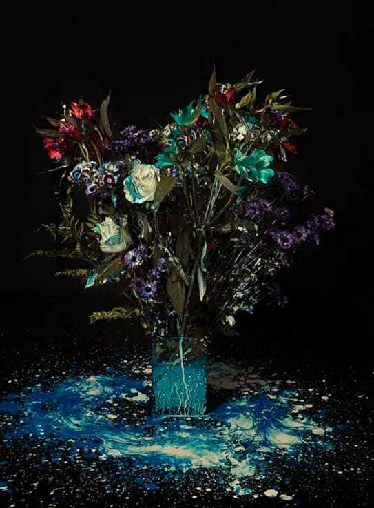 Romina Ressia Blue Still Life, 2016 Signed and editioned on verso, with signed COA. Archival pigment print. 100 x 75 cm 39 3/8 x 29 1/2 in