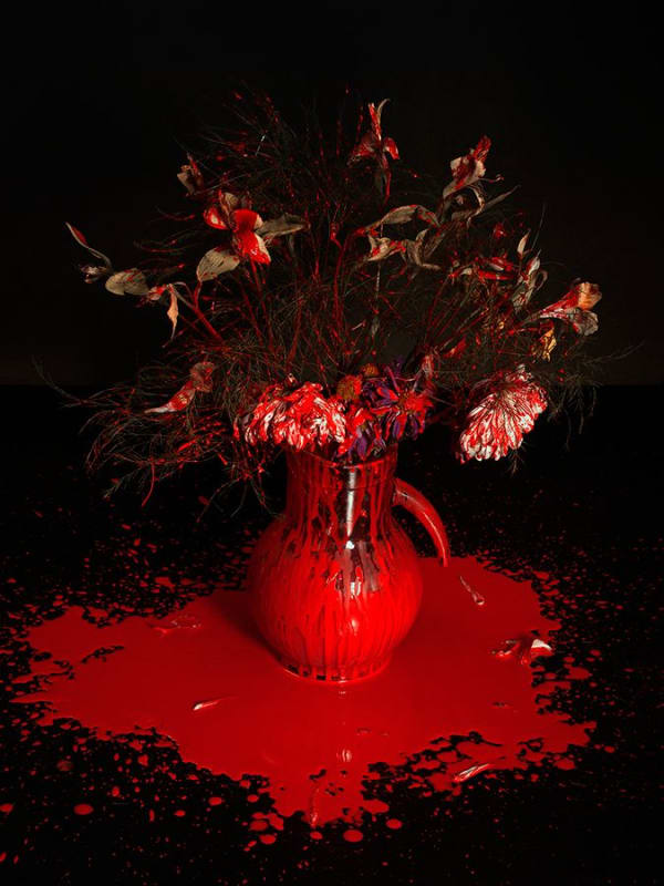 Romina Ressia, Red Still Life, 2016