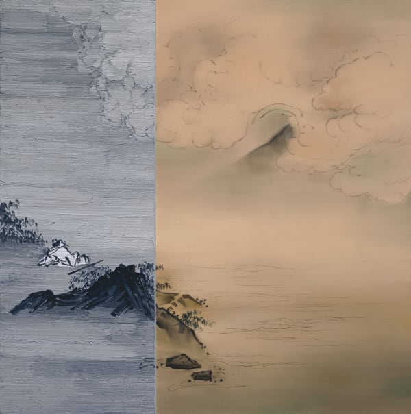 He Sen, Sitting for the Cloud , 2020