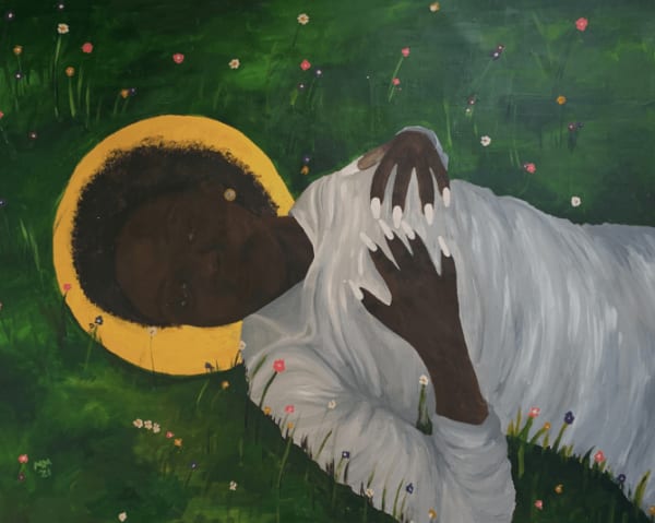 Muofhe Manavhela, Beauty poster for the modern day black woman, 2021