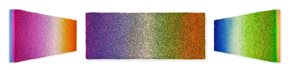 Zhuang Hong Yi Primaveral, 2025 Acrylic on rice paper 80 x 200 cm 31 1/2 x 78 3/4 in